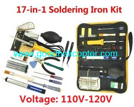 Wltoys Q333 Q333-A Q333-B Q333-C quadcopter drone parts 17-In-1 Voltage 110-120V 60W soldering iron set